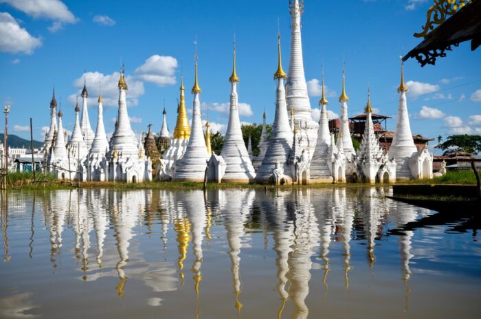 Myanmar: descobrindo seus encantos 4 Pagodes no Lago Inle na Birmânia