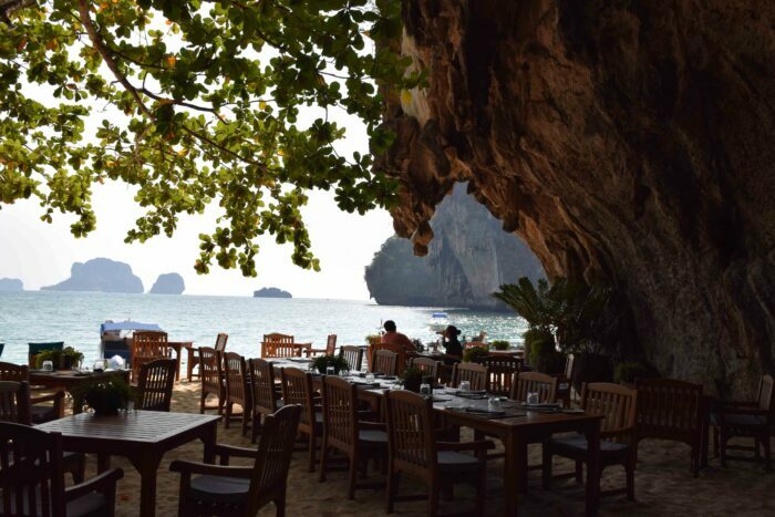 Os restaurantes mais surpreendentes do mundo 4 The Grotto, Krabi, Tailândia