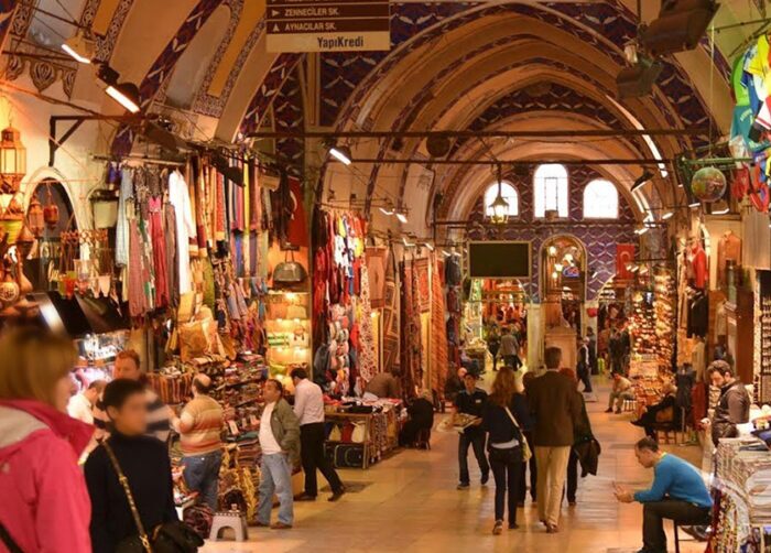 Da dominação Bizantina à ocupação europeia, Istambul 1 Grand Bazaar